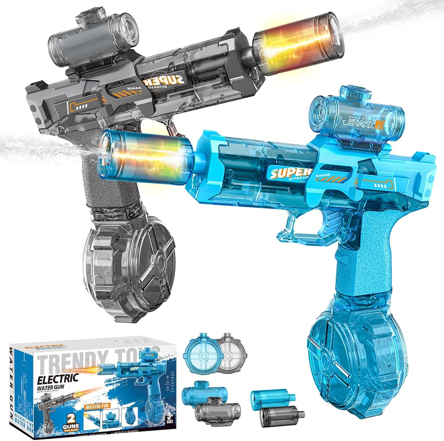 Pistola de Agua Electrica Recargable
